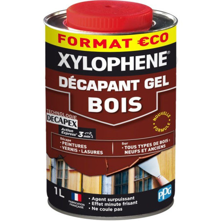 DÉCAPANT GEL – XYLOPHeNE – BOIS – INCOLORE – 1L