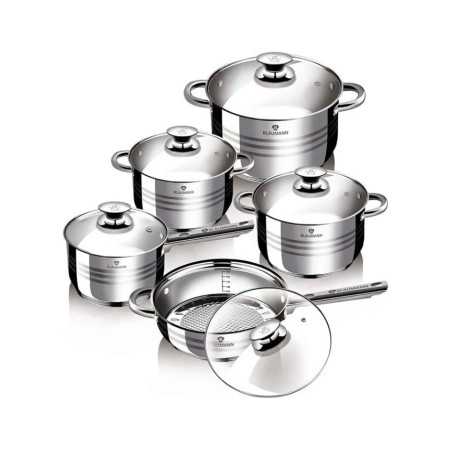Set de 10 pièces de batterie de cuisine