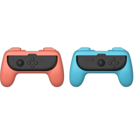 Poignées de confort - BRAND - Joy-Cons - Pack de 2 - Rose et Turquoise - Universelles