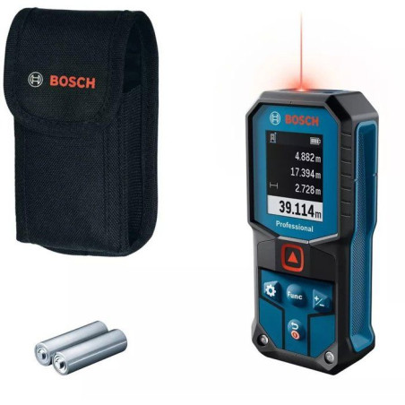 Bosch professional télémetre-laser GLM 40-31 (portée jusqu'a 40m, livré avec 2 piles et housse)