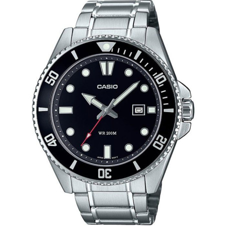 Montre - CASIO - MDV-107D - Homme - Noir - Quartz - Analogique
