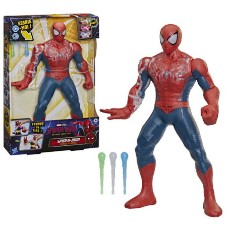 Spider-Man Charge d'énergie, figurine électronique de 36,8&nbsp;cm, jouets de super-héros pour enfants, des 4&nbsp;ans