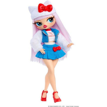 L.O.L. Surprise! O.M.G. Hello Kitty and Friends - Hello Kitty, poupée articulée - 24 cm - 4 modeles a collectionner