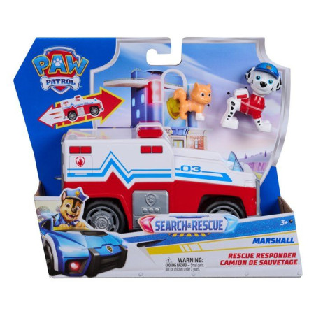 Véhicule et Figurine Search & Rescue Marcus La Pat' Patrouille - SPIN MASTER - A partir de 3 ans