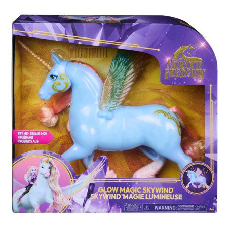 Licorne Interactive Skywind Ailes Magiques L'Ecole des Licornes - Sons et Lumieres - SPIN MASTER - A partir de 4 ans