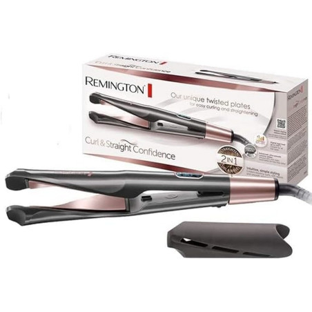 Lisseur à cheveux REMINGTON -150-230°C - céramique tourmaline - 5 températures Noir
