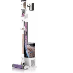 Aspirateur balai sans fil SHARK IW3612EUT Detect Clean & Empty - Station Auto-Empty - Blanc/or