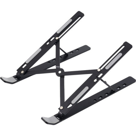 Support d'ordinateur portable - BLUESTORK - Pliable - Antidérapant - Aluminium