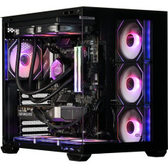 PC Gamer powered by COOLER MASTER - Sans Windows - AMD Ryzen 8700F - RTX 5060 - RAM 32Go DDR5 - SSD 1To