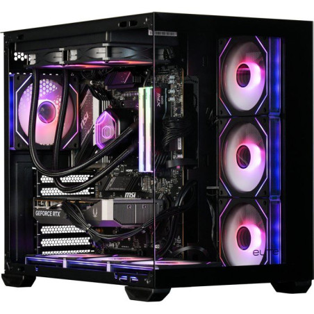 PC Gamer powered by COOLER MASTER - Sans Windows - AMD Ryzen 8700F - RTX 5060 - RAM 32Go DDR5 - SSD 1To