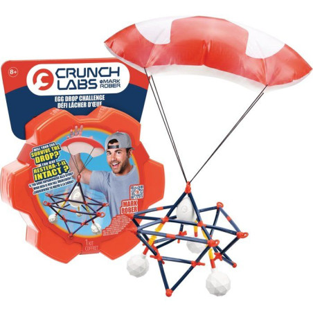 Kit scientifique - CRUNCHLABS - Chute d'oeuf - Expérience physique - Construction