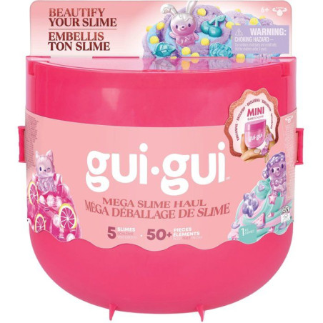 Slime - GUI GUI - Mega Fruity - Pack multiple - Accessoires - Création