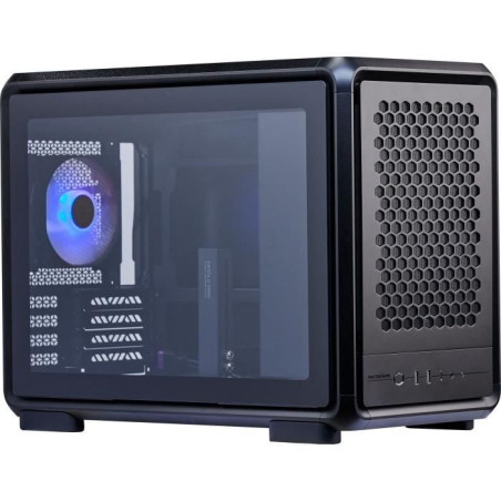 Boitier PC Gaming - COOLER MASTER - MF400M-KHNN-S00 - MasterFrame 400 Mesh Black - Micro-ATX et Mini-ITX