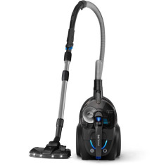 Philips FC9747/09 PowerPro Expert Aspirateur sans sac, avec accessoires, aspire 99,9 % de la poussiere, 900 W, noir