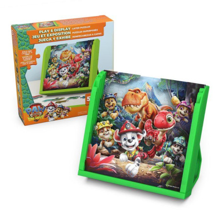Puzzle Effet De Profondeur - La Pat' Patrouille - Le Film Mission Dino - SPINMASTER - A Partir De 4 Ans