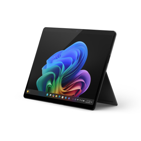 Tablette tactile Microsoft Surface Pro, écran tactile OLED 13”, Snapdragon X Elite, 16Go + SSD 256Go + chargeur non Inclus Noir