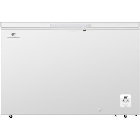 Congélateur coffre - CONTINENTAL EDISON - CECC372WD - 372 L - 130 x 40 x 84,5 cm - Classe D - Blanc