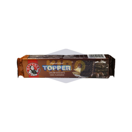 Biscuits à la crème au chocolat bakers topper 125g