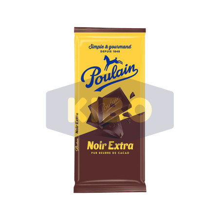 Tablette de chocolat noir extra 100g