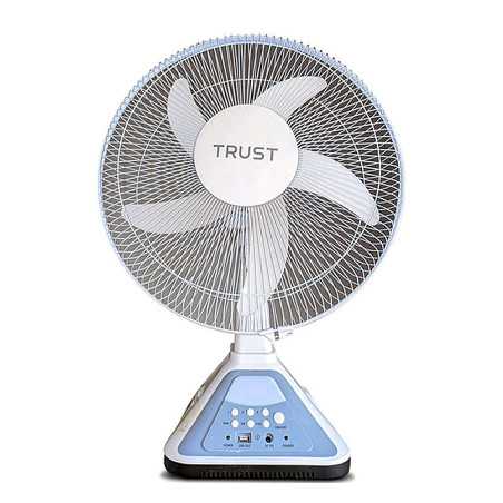 Ventilateur de bureau rechargeable TRUST TRDF-RD3166 16 pouces – 30 W