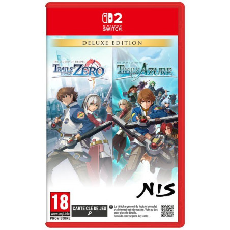 The Legends of Heroes: Trails from Zero + Trails to Azure - Édition Deluxe • Jeu Nintendo Switch 2