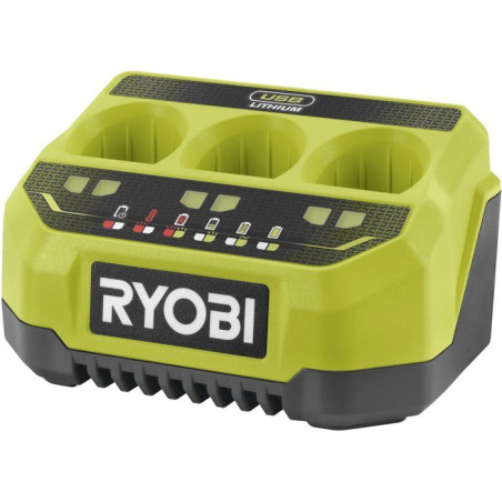 RYOBI Chargeur 3 ports USB 4V USB Lithium - sans batterie ni chargeur - RC43P