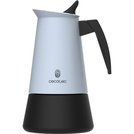 Cafetiere italienne - CECOTEC - Piccolina 600 Blue - 6 tasses - 300 ml - Compatible induction