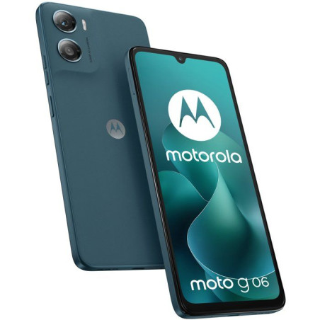 Smartphone MOTOROLA Moto G06 Stockage 64 Go RAM 4 Go Bleu Tapestry