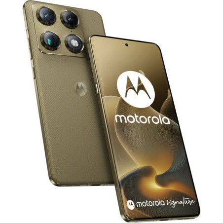Smartphone MOTOROLA Signature Stockage 512 Go RAM 16 Go Olive Martini