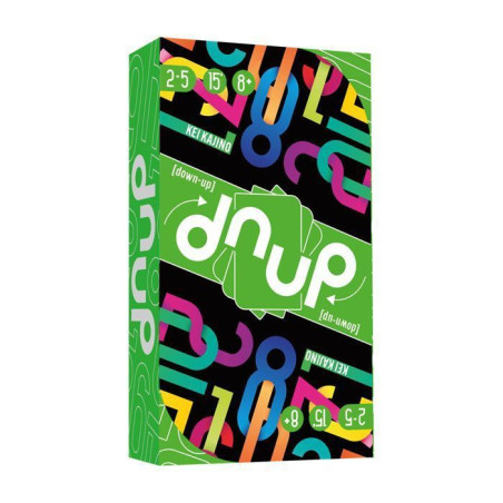 Dnup - Le jeu de cartes qui retourne - SPACE COWBOYS - SCRVL0101FR - Vert - Des 8 ans