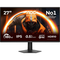 Écran PC Gamer - AOC - 27 - Full HD - 180 Hz - IPS - 0,5 ms - HDR10 Adaptive Sync