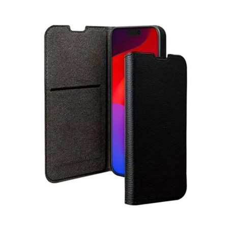 Etui a rabat - IPhone 17 Pro - 65% GRS - Noir