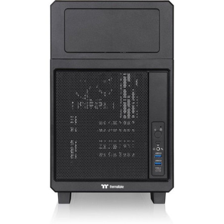 Boîtier PC - THERMALTAKE - TR200 - Noir - Mini tour - Format Micro-ATX