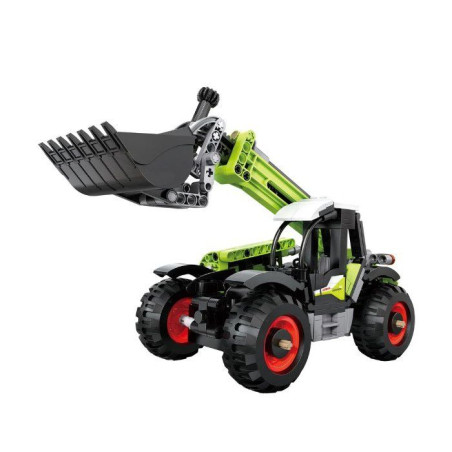 CADA Construction - Chariot téléscopique agricole Mini Claas Scorpion - 401 pieces - Des 8 ans