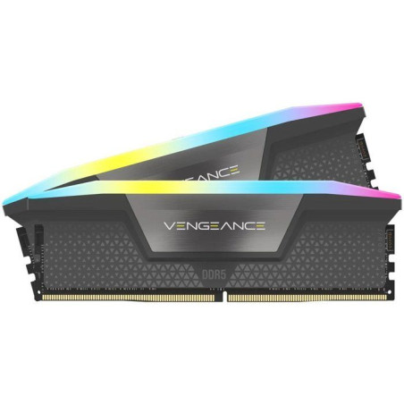 Mémoire PC - CORSAIR - CMH32GX5M2B6000Z38 - Vengeance RGB - 32 Go - 2 x 16 Go - DDR5 - 4800 MHz - 288-pin DIMM