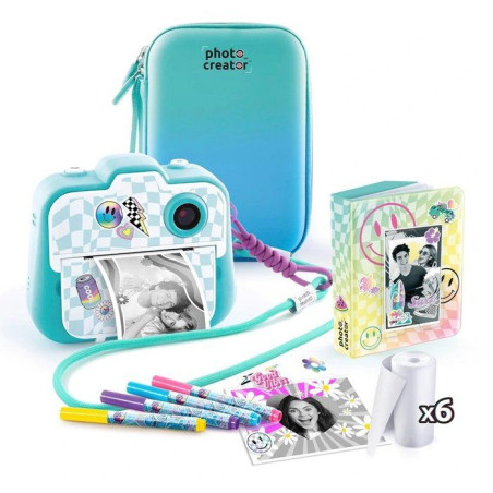 Appareil Photo Instantané - Pack Deluxe (Turquoise)