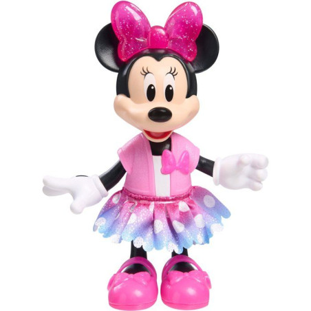 Poupée mannequin - DISNEY - Minnie Mouse Fabulous Fashion Doll - 15 cm - 11 accessoires