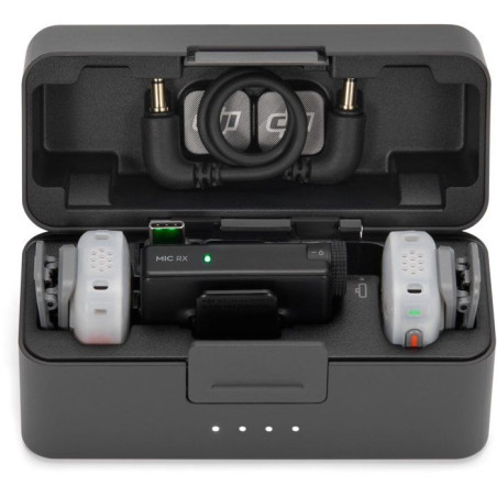 Microphone - DJI - Mic Mini 2S - 2 TX - 1 RX - Charging Case