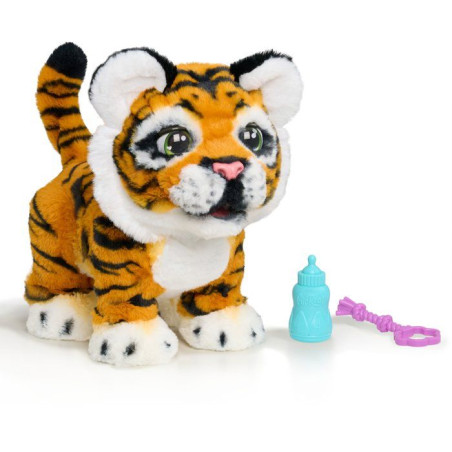 Peluche interactive tigre - furReal Friends - Gabby - Grandit de 25 % - Plus de 100 sons et réactions