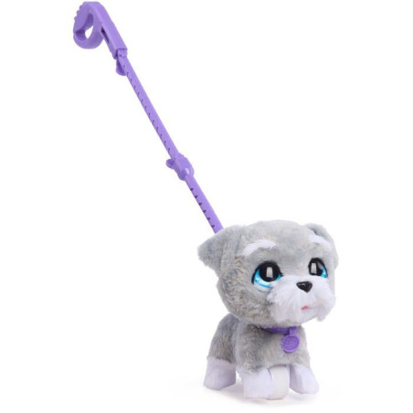 Peluche interactive chien Schnauzer - furReal Friends - Grand Marcheur - 23 cm - Marche et aboie