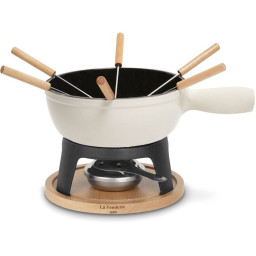 Fondue en fonte émaillée -...