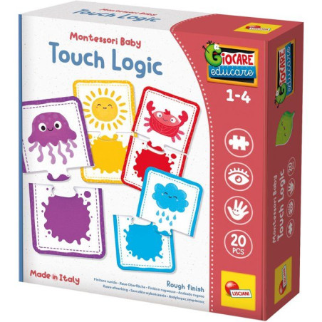Jouer Apprendre Baby Logic Pieces Sensitives - Jeu éducatif tactile - LISCIANI - Couleurs et logique
