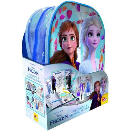 Sac a dos école de dessin et coloriage - LISCIANI - Frozen - Dessin et coloriage - Format nomade