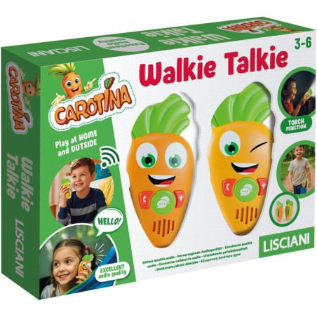 Talkie-Walkie Carotina - Jeu éducatif interactif - LISCIANI - Communication et découverte