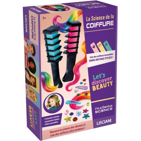 I'm A Genius La Science des Coiffures - Coffret créatif - LISCIANI - Coiffure et stylisme