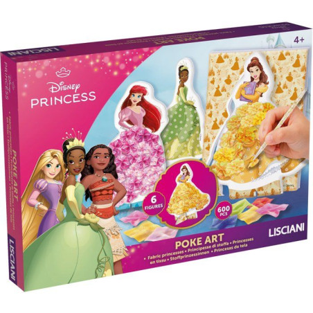 Princess Kit Tissu Créatif DIY - Atelier créatif - LISCIANI - Princesses Disney - Décoration textile