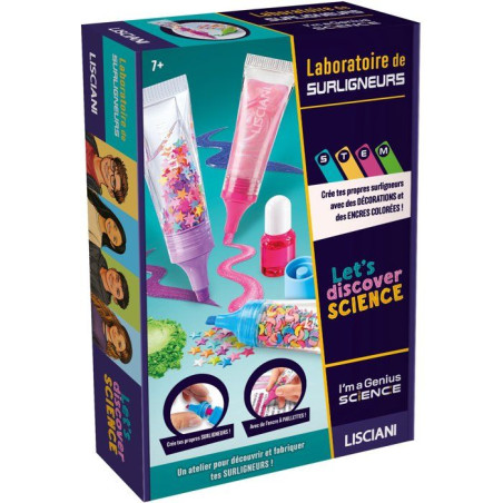 I'm A Genius Laboratoire des Surligneurs - Laboratoire créatif - LISCIANI - Fabrication personnalisée