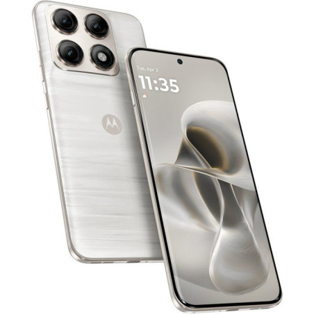 Smartphone MOTOROLA Edge 70 Pro Stockage 512 Go RAM 12 Go Blanc