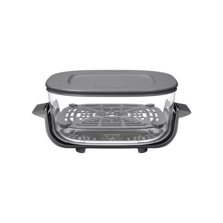 Récipient en verre 2,3 L avec couvercle et plaque pour NINJA CRISPi - CleanCrisp 1077ZT101EUK - Sans PFAS