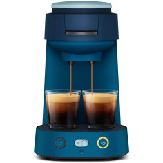 Cafetiere a dosette - PHILIPS SENSEO - CSA225/01 - machine a café Vibe - Bleu canard